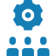 歯車と人アイコン